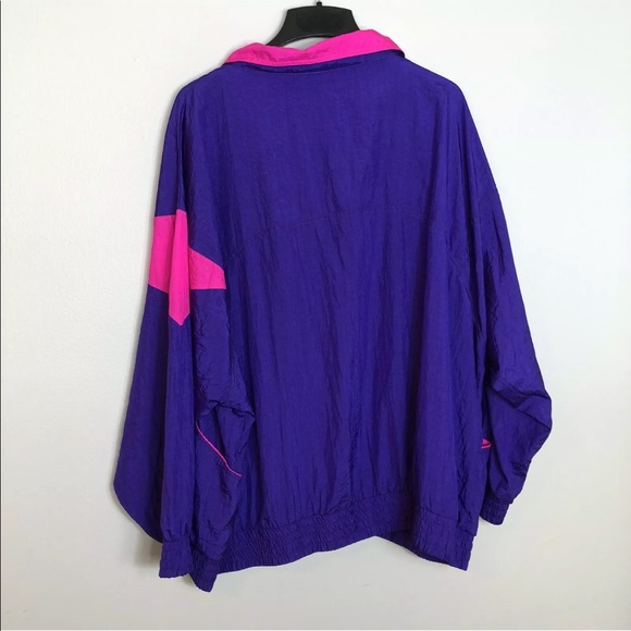 Forelli Vintage Nylon Windbreaker Full Zip Jacket - Picture 5 of 6
